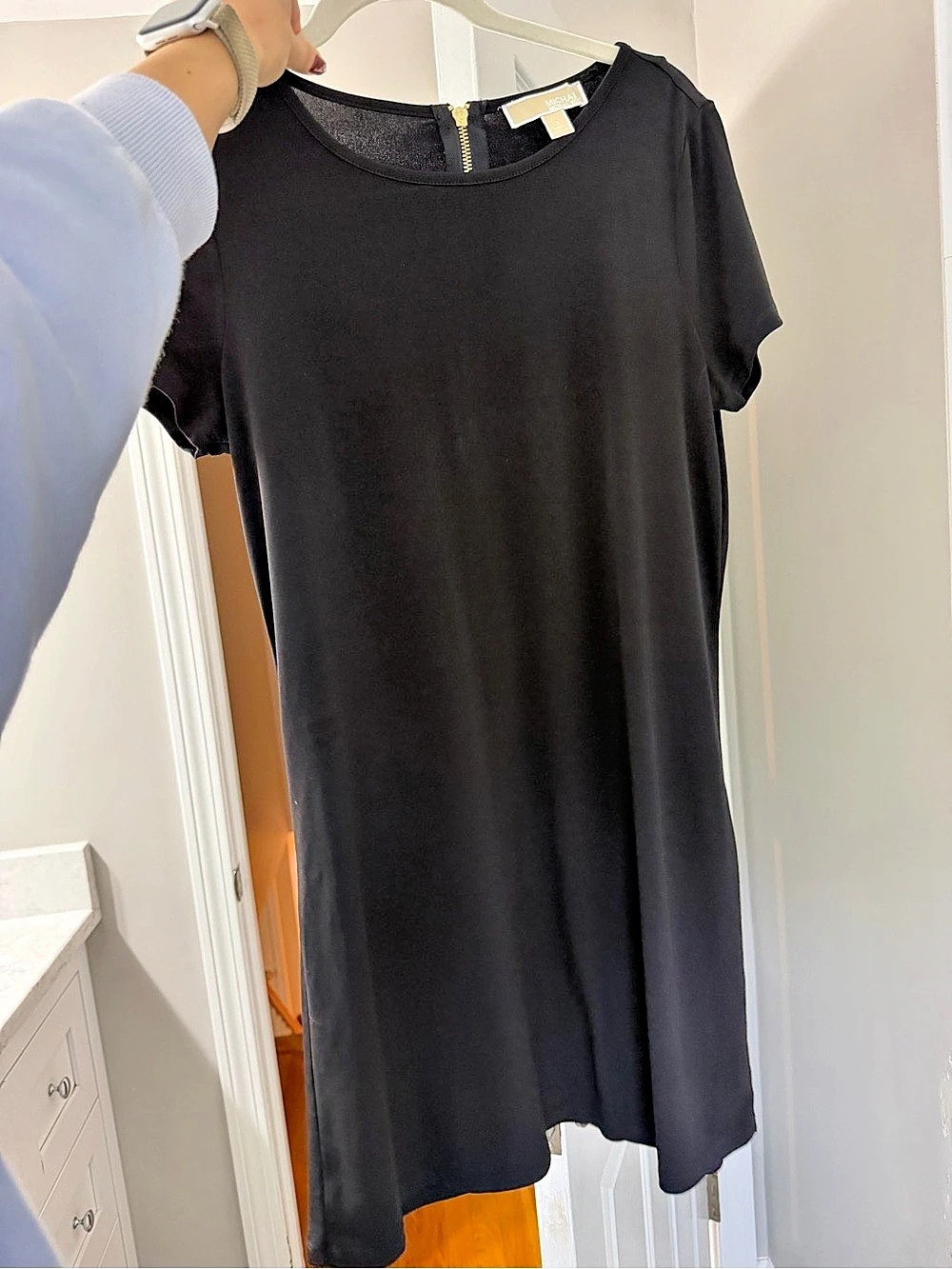Michael Kors Black Mini Dress Size Small Like New